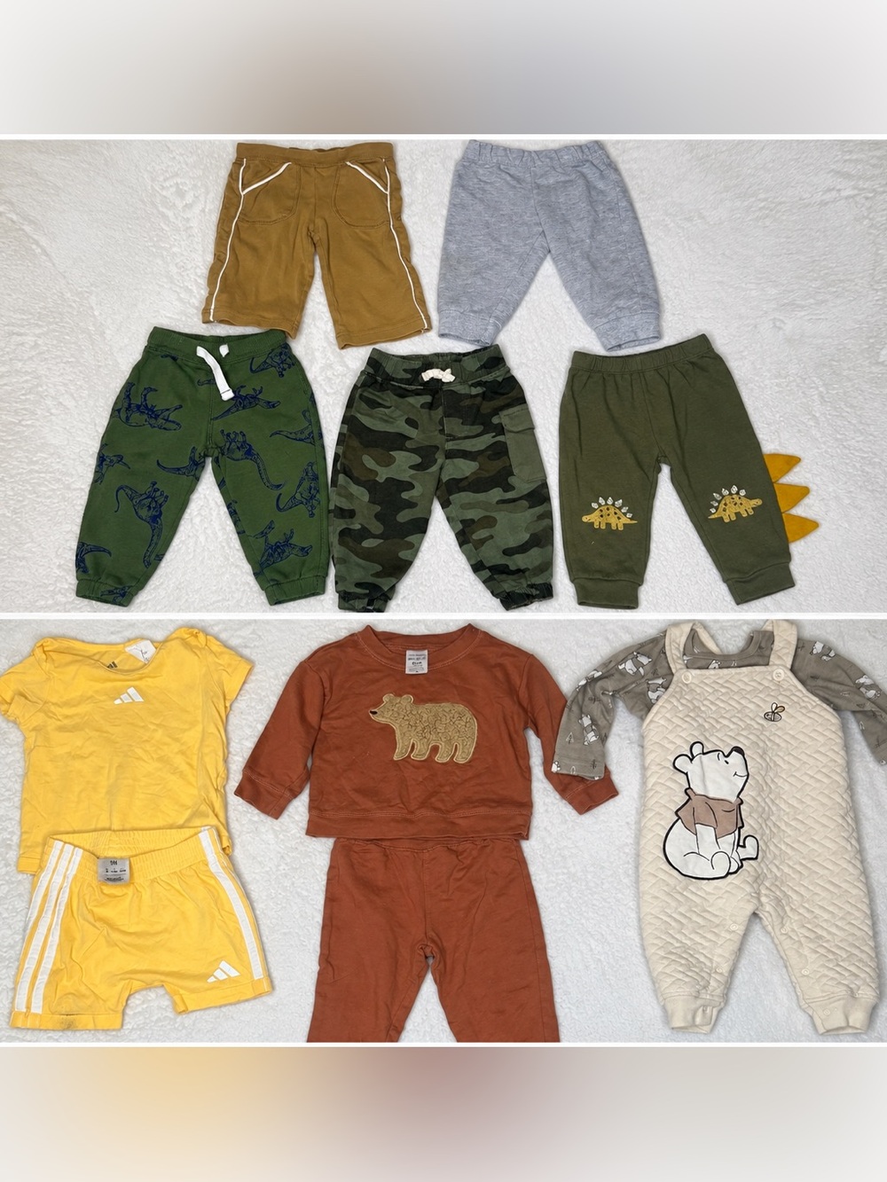 Toddler boy 9 months 10 pieces clothes bundle